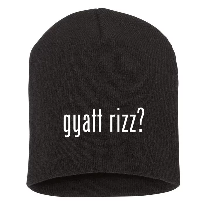 Gyatt Rizz Short Acrylic Beanie