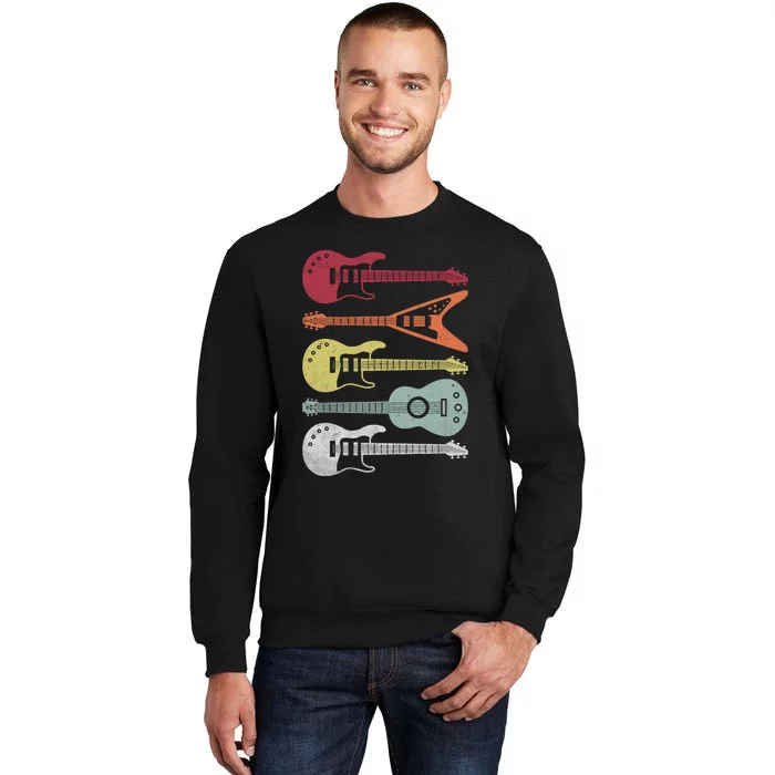 Guitar Retro Sweatshirt