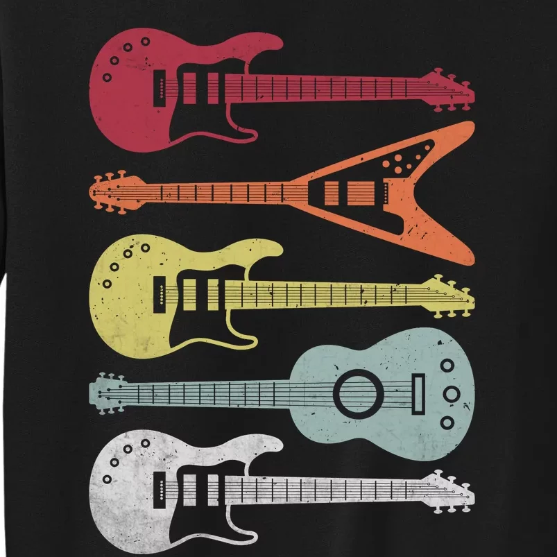 Guitar Retro Sweatshirt