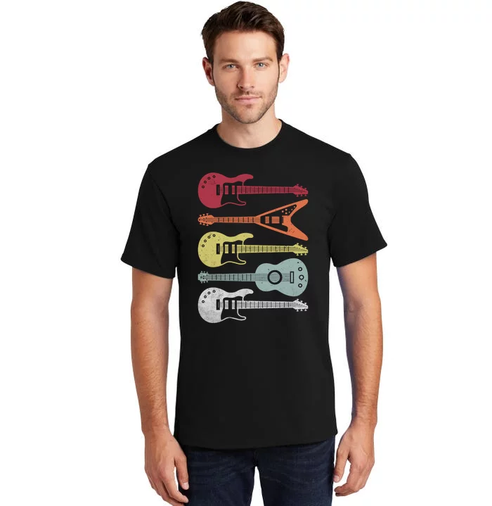 Guitar Retro Tall T-Shirt