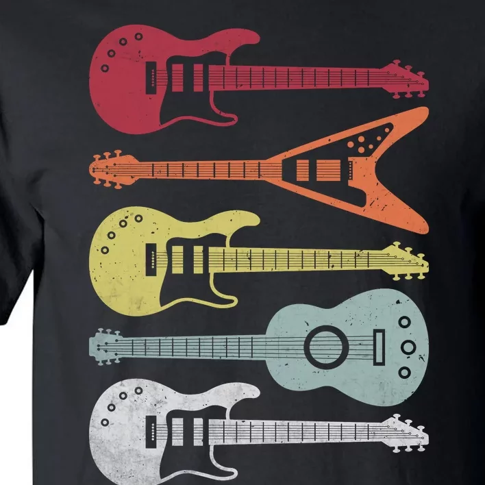 Guitar Retro Tall T-Shirt