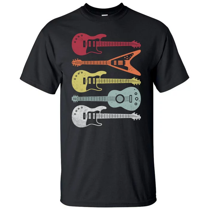 Guitar Retro Tall T-Shirt