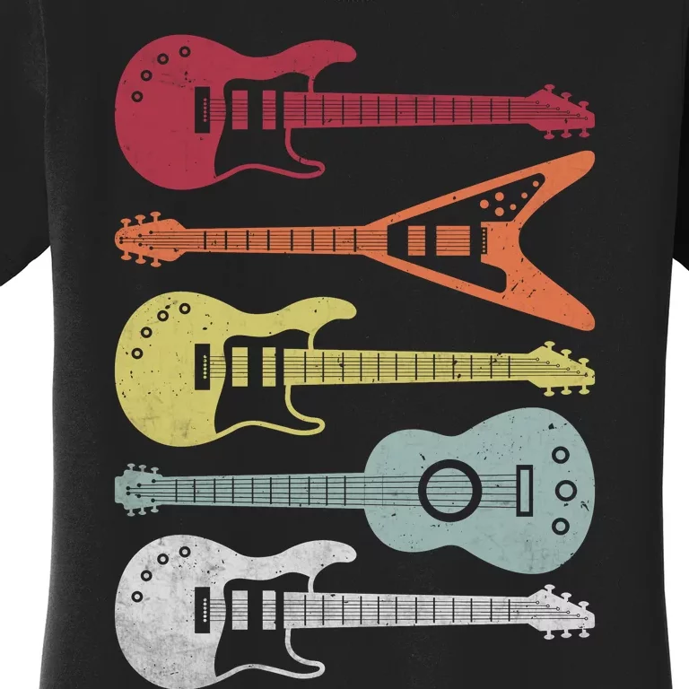 Guitar Retro Women's T-Shirt