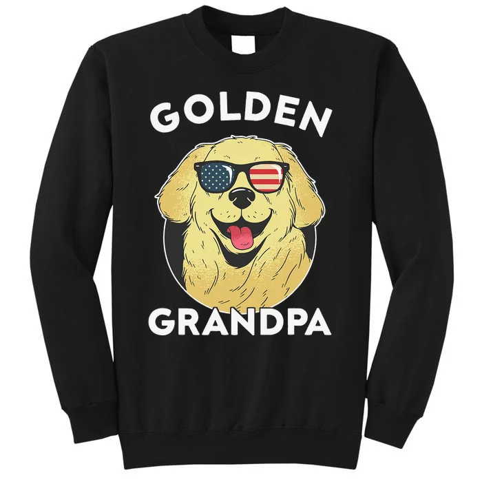 Golden Retriever Grandpa Tall Sweatshirt