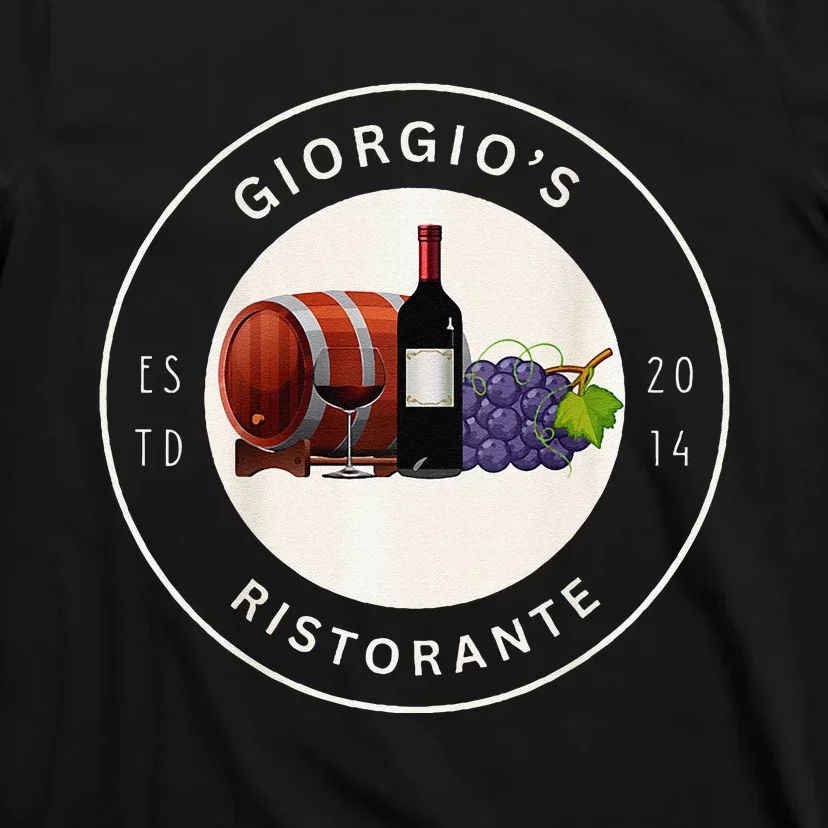 GiorgioS Ristorante Great Food Atmosphere Aura T-Shirt