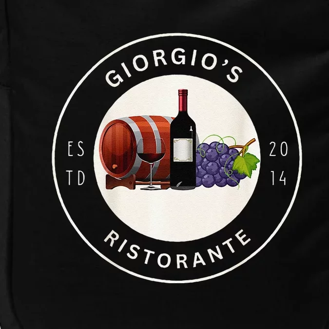 GiorgioS Ristorante Great Food Atmosphere Aura Impact Tech Backpack