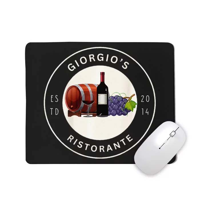 GiorgioS Ristorante Great Food Atmosphere Aura Mousepad