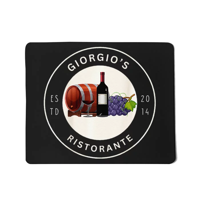 GiorgioS Ristorante Great Food Atmosphere Aura Mousepad