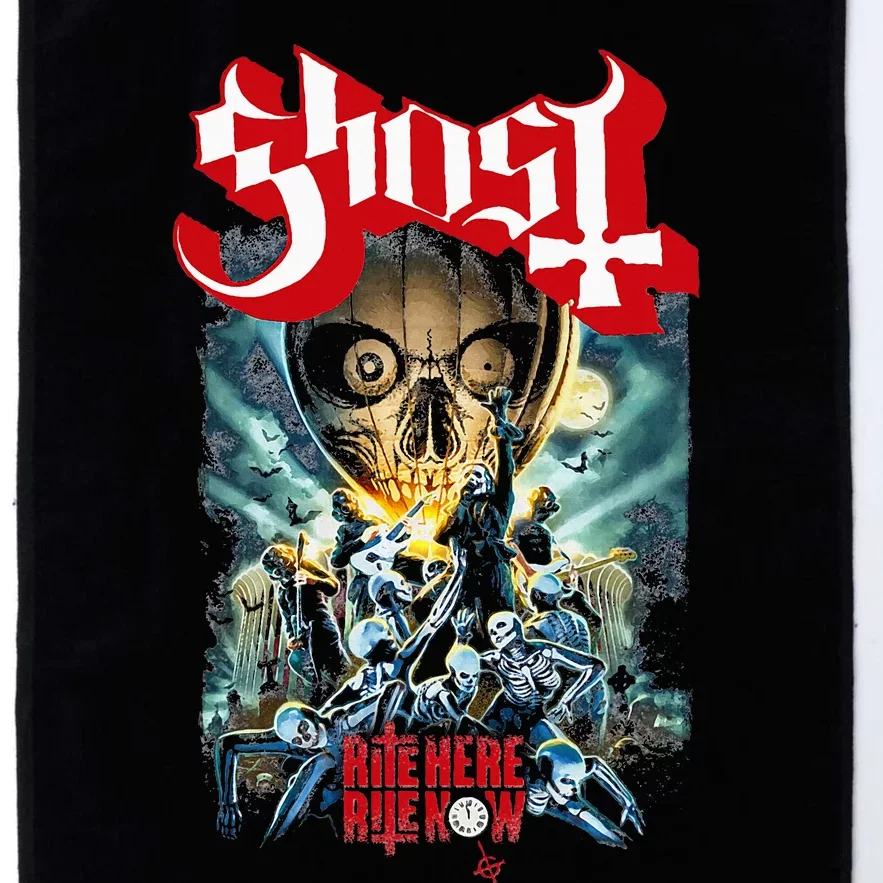 Ghost – Rite Here Rite Now Poster Platinum Collection Golf Towel