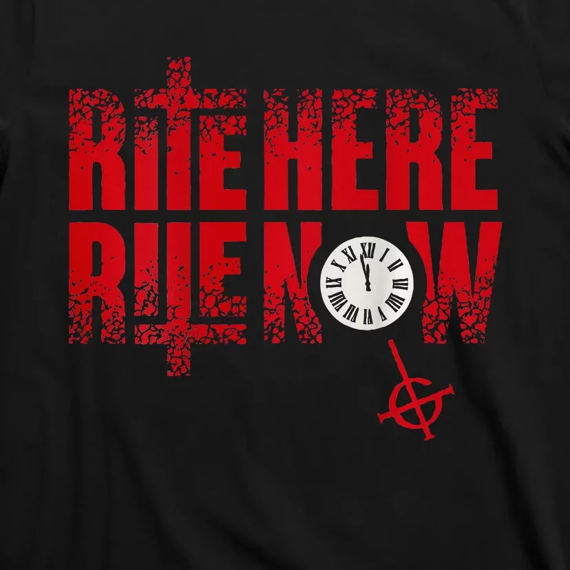 Ghost Rite Here Rite Now Title T-Shirt