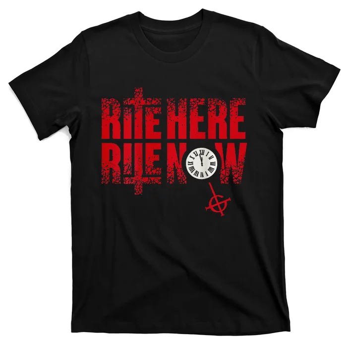 Ghost Rite Here Rite Now Title T-Shirt