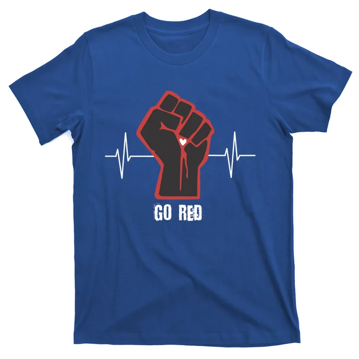 Go Red Heart Disease Awareness Month Gift T-Shirt