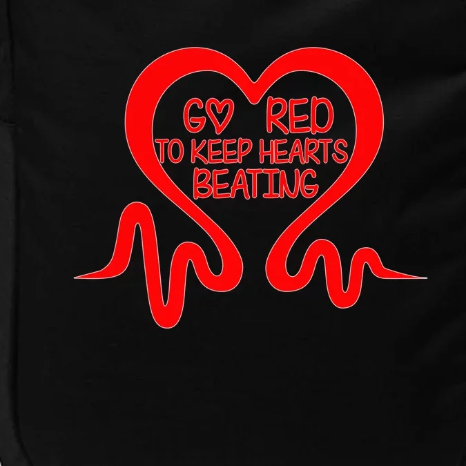 Go Red Heart Disease Awareness Month Gift Impact Tech Backpack