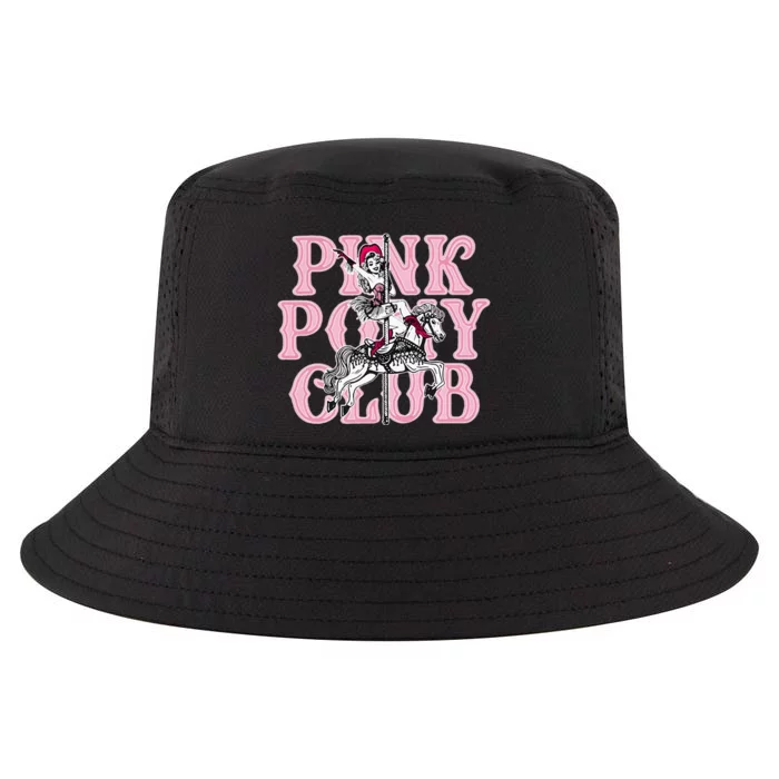 Girl Retro Horse Pink Pony Club Horse Lover Cool Comfort Performance Bucket Hat