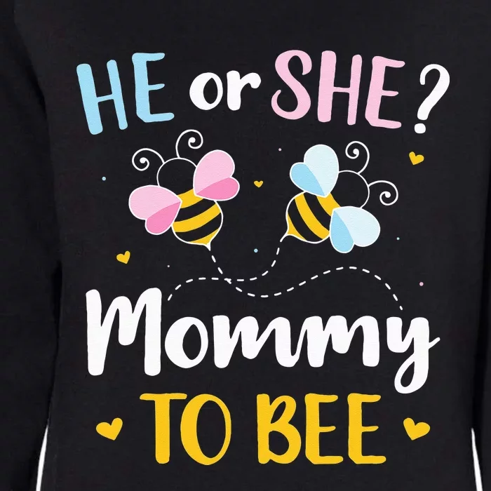 Gender reveal he or she mommy matching family baby party Womens California Wash Sweatshirt