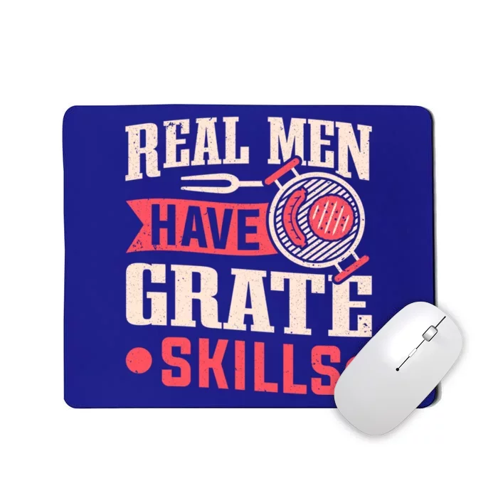 Griller Real Have Grate Skills Grilling Grill Bbq Cool Gift Mousepad