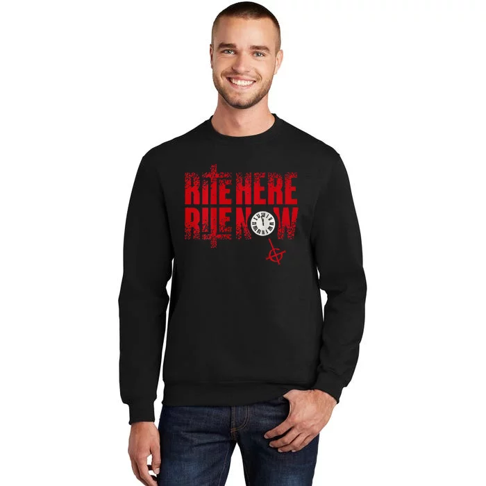 Ghost – Rite Here Rite Now Title Tall Sweatshirt