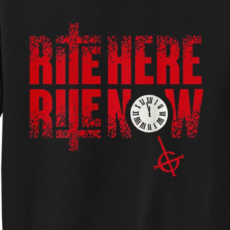 Ghost – Rite Here Rite Now Title Tall Sweatshirt