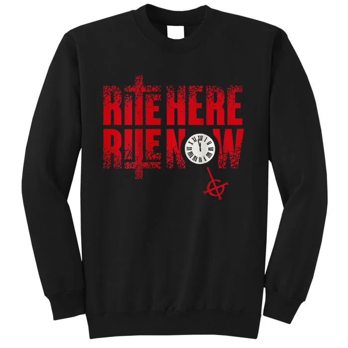 Ghost – Rite Here Rite Now Title Tall Sweatshirt