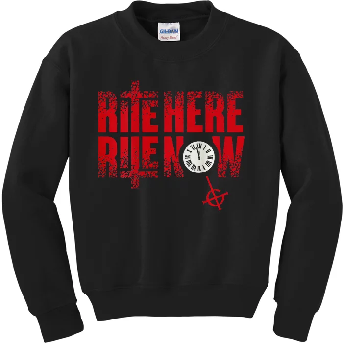 Ghost – Rite Here Rite Now Title Kids Sweatshirt