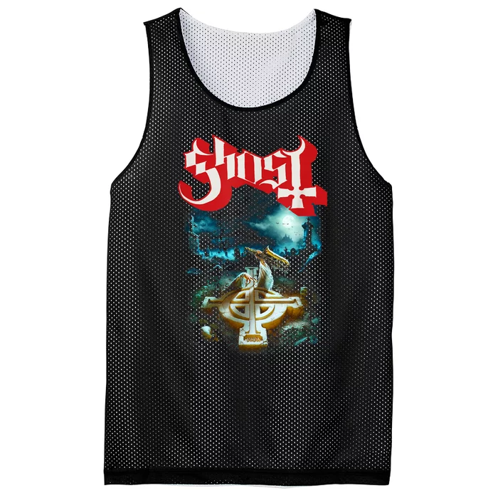 Ghost Rite Here Rite Now Mesh Reversible Basketball Jersey Tank