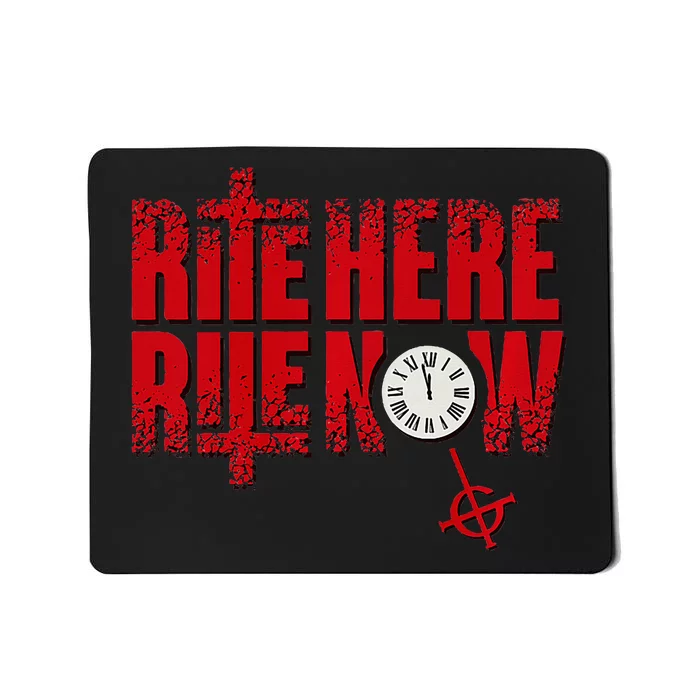 Ghost – Rite Here Title Mousepad