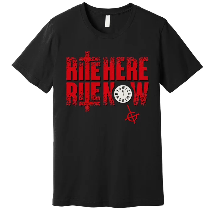 Ghost – Rite Here Title Premium T-Shirt