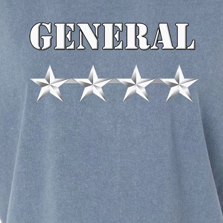 General Rank Insignia Garment-Dyed Women's Muscle Tee