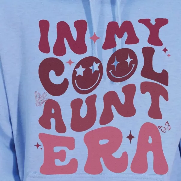 Groovy Retro In My Cool Aunt Era Cool Gifts For Auntie Unisex Surf Hoodie