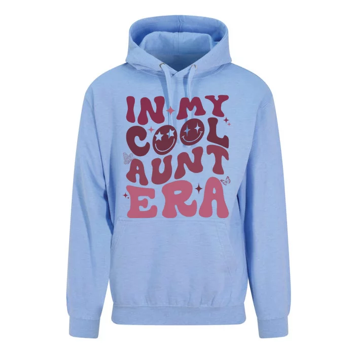 Groovy Retro In My Cool Aunt Era Cool Gifts For Auntie Unisex Surf Hoodie