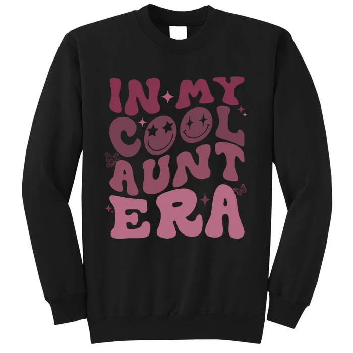 Groovy Retro In My Cool Aunt Era Cool Gifts For Auntie Sweatshirt