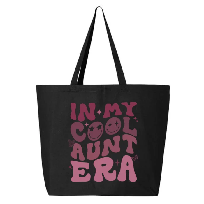 Groovy Retro In My Cool Aunt Era Cool Gifts For Auntie 25L Jumbo Tote