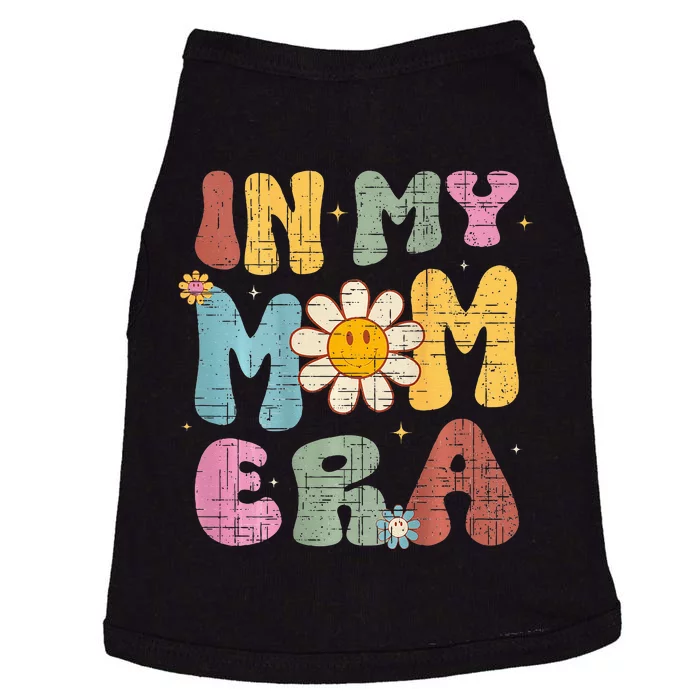 Groovy Retro In My Mom Era CoolMoms Club (On Back) Costume Doggie Tank