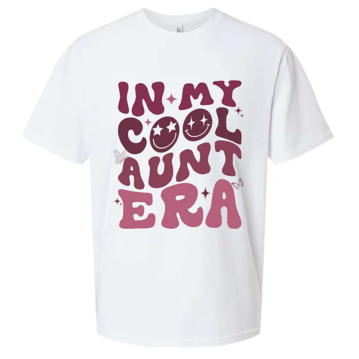 Groovy Retro In My Cool Aunt Era  Cool Gifts For Auntie Sueded Cloud Jersey T-Shirt