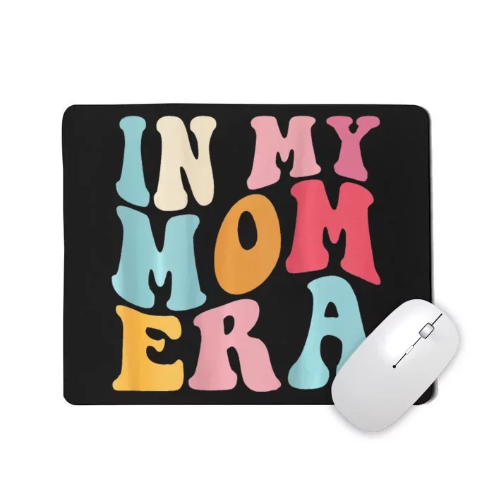 Groovy Retro In My Mom Era CoolMoms Club (On Back) Costume Mousepad