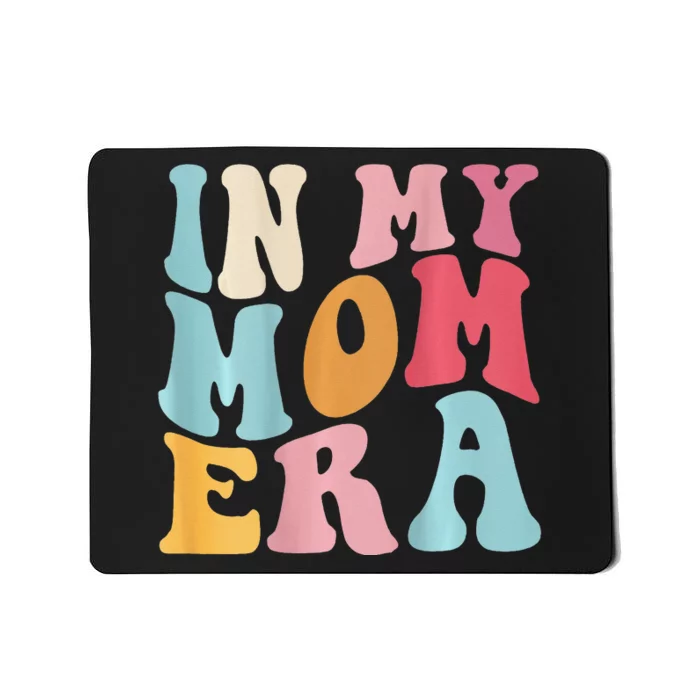 Groovy Retro In My Mom Era CoolMoms Club (On Back) Costume Mousepad