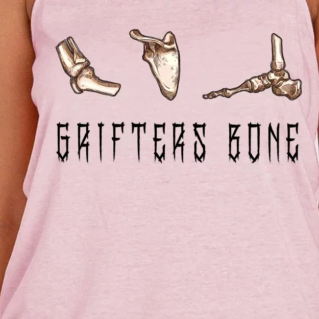 Grifters Bone Women's Knotted Racerback Tank