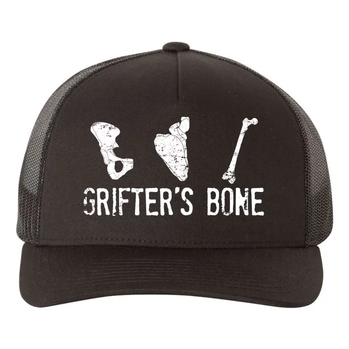 Grifter's Bone Band Yupoong Adult 5-Panel Trucker Hat