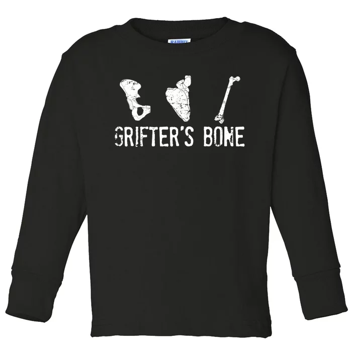 Grifter's Bone Band Toddler Long Sleeve Shirt