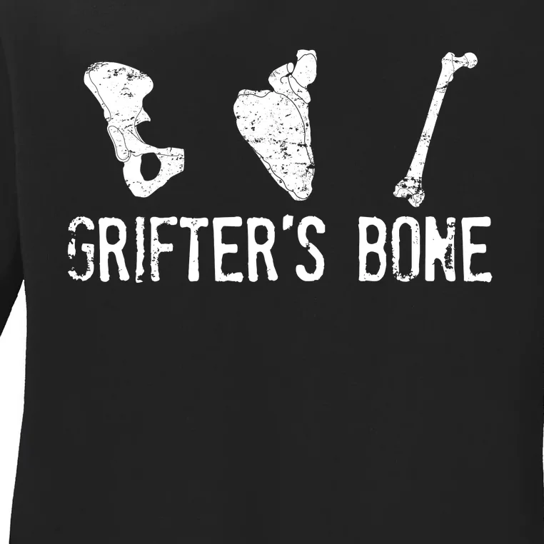 Grifter's Bone Band Ladies Long Sleeve Shirt