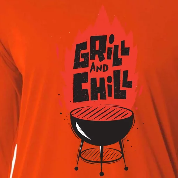 Grill And Chill Cooling Performance Long Sleeve Crew