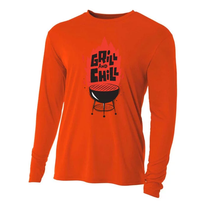 Grill And Chill Cooling Performance Long Sleeve Crew