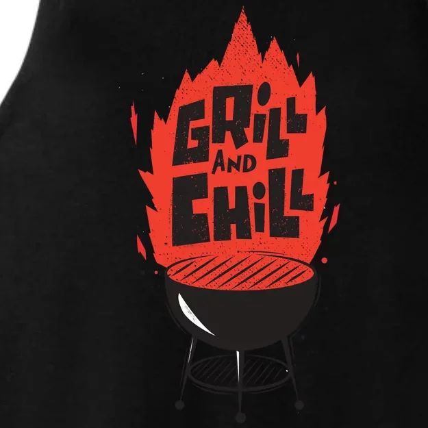 Grill And Chill Ladies Tri-Blend Wicking Tank