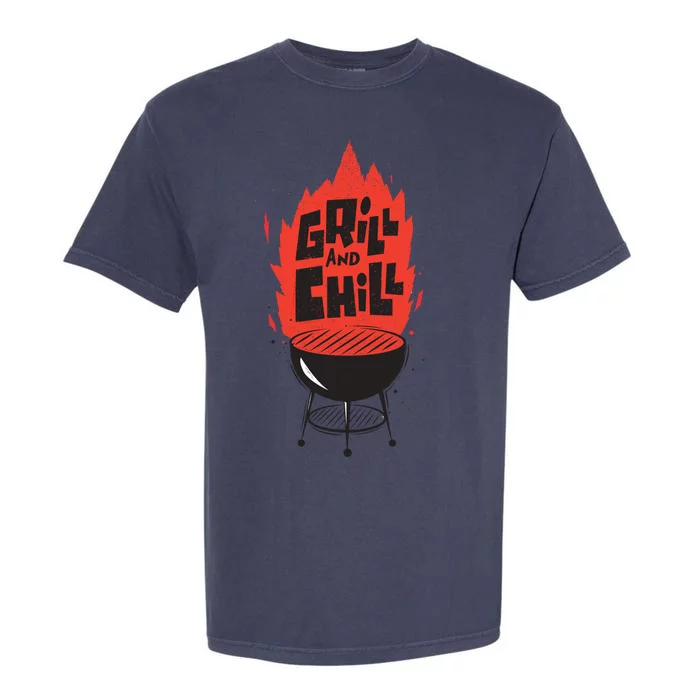 Grill And Chill Garment-Dyed Heavyweight T-Shirt