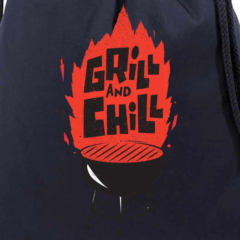 Grill And Chill Drawstring Bag