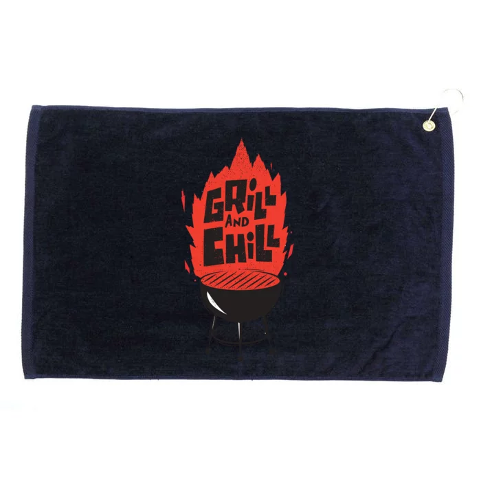 Grill And Chill Grommeted Golf Towel