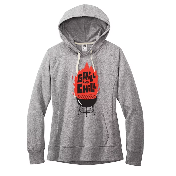 Grill And Chill Women's Fleece Hoodie