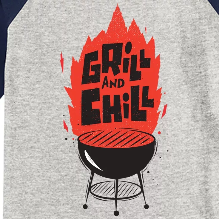 Grill And Chill Kids Colorblock Raglan Jersey