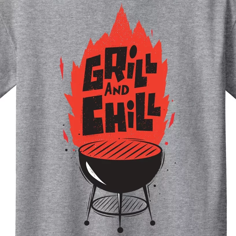 Grill And Chill Kids T-Shirt