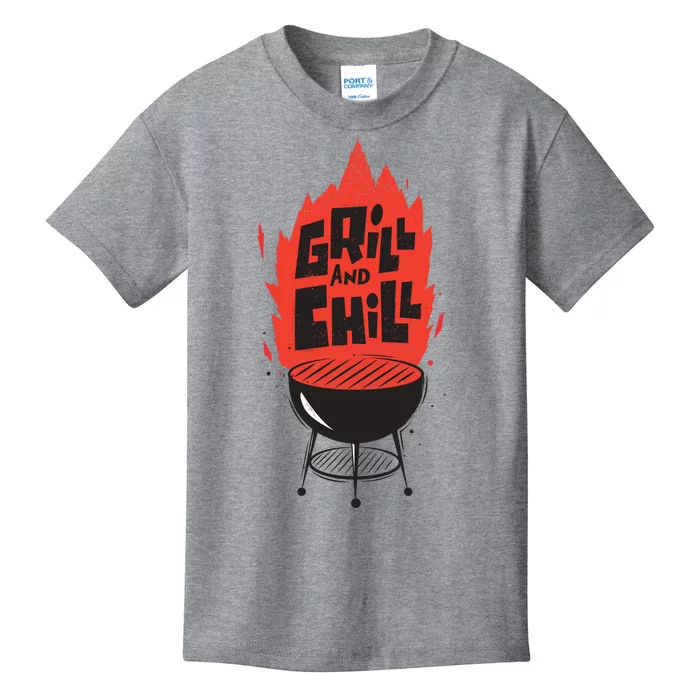 Grill And Chill Kids T-Shirt